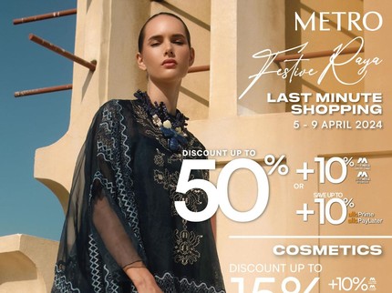 Last Minute Shopping Beri Diskon Up to 50% untuk Produk Baju hingga Kebutuhan Rumah