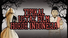 INFOGRAFIS: Tipikal Ustaz Film Horor Indonesia