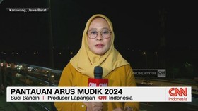 VIDEO: Pantauan Arus Mudik Dari Gerbang Tol Cikatama
