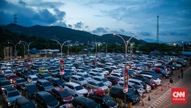 Berjuang 9 Jam Menembus Kemacetan Merak di Mudik Lebaran 2024