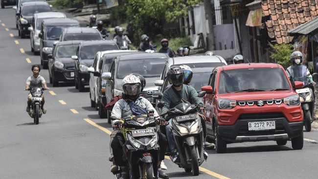 Skema Lalu Lintas Satu Arah Lokal Diterapkan untuk Lancarkan Arus Balik di Jalur Ajibarang-Bumiayu