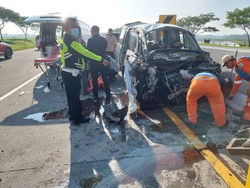 Korban Kecelakaan Pemudik di Tol Ngawi Bertambah, Total Korban Tewas 2 Orang
