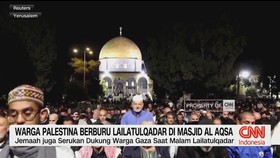 VIDEO: Warga Palestina Berburu Lailatul Qadar Di Masjid Al Aqsa