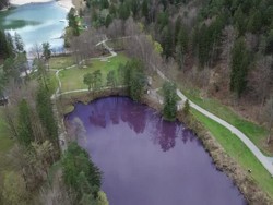 Pesona Danau Ungu di Pegunungan Alpen Bavaria Jerman