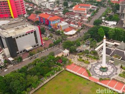Pengamanan di Kota Pahlawan Saat Lengang Ditinggal Mudik Warganya