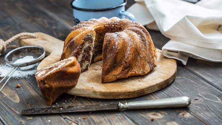 Ilustrasi marble cake