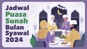 INFOGRAFIS: Jadwal Puasa Sunah Bulan Syawal 2024