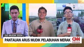 VIDEO: Pantauan Arus Mudik di Tol Cikampek dan Pelabuhan Merak