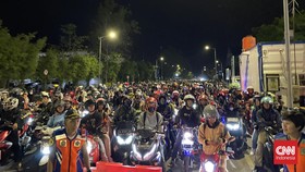 Antrean Panjang Pemudik Motor Mulai Terjadi di Pelabuhan Ciwandan