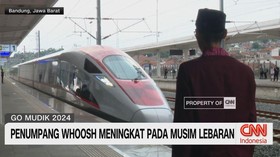 VIDEO: Penumpang Whoosh Meningkat Pada Musim Lebaran