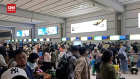 VIDEO: Antrean Mengular di Terminal 2 Bandara Soetta H-3 Lebaran