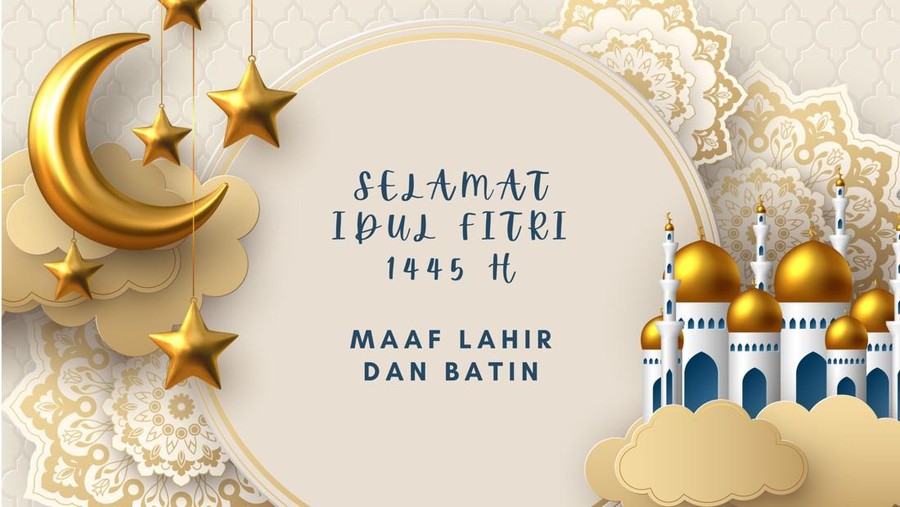 Kartu Ucapan Idul Fitri 2024
