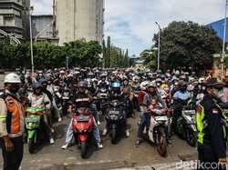 Polisi Sebut Waktu Tempuh Pemudik Motor Via Pelabuhan Ciwandan Hanya 2 Jam