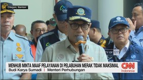 VIDEO: Menhub Minta Maaf Pelayanan Di Pelabuhan Merak Tak Maksimal