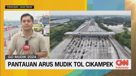 VIDEO: Tol Cikampek Ramai Lancar, Pelabuhan Merak Padat