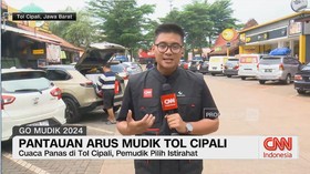 VIDEO: Pantauan Arus Mudik Tol Cipali