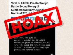 Hoaks Polisi Terima Suap Gelaran Battle Sound di Banyuwangi