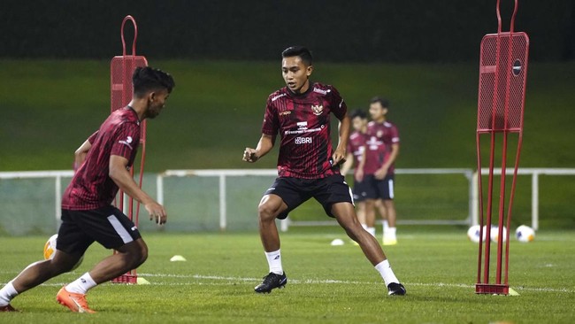 Intensitas Latihan Timnas U-23 Indonesia Menggembleng Kebugaran Pemain Persija