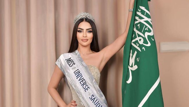 Aksi Miss Universe Arab Saudi Pamer Wawancara Ustaz Indonesia soal Kontroversinya Disorot