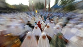 Jemaah Tarekat Syattariah di Aceh Salat Id dan Lebaran Hari Ini