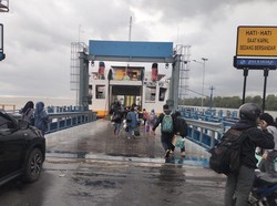 Jumlah Pemudik Melandai, Pelabuhan Bangka Persiapkan Arus Balik
