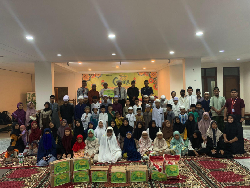 Penerbit Erlangga Salurkan Donasi ke Panti Asuhan di Jabodetabek