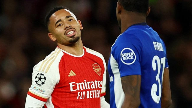 Penyerang Arsenal Gabriel Jesus memperingatkan Bayern Munchen bahwa The Gunners bukan tim 'anak-anak' jelang duel leg pertama perempat final Liga Champions.