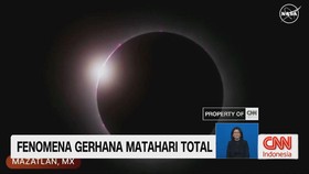 VIDEO: Fenomena Gerhana Matahari Total