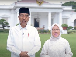 Jokowi-Iriana Ucapkan Selamat Idul Fitri 1445 H: Rajut Kembali Persaudaraan