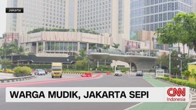 VIDEO: Warga Mudik, Jakarta Sepi