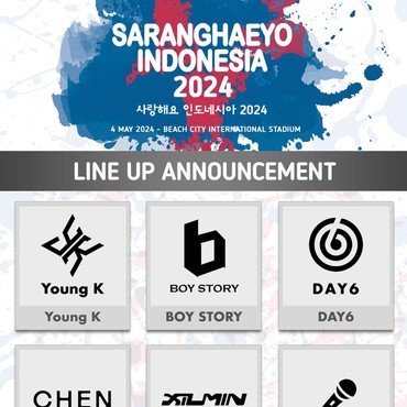 Harga Tiket & Daftar Lengkap Bintang K-Pop di 'Saranghaeyo Indonesia 2024'
