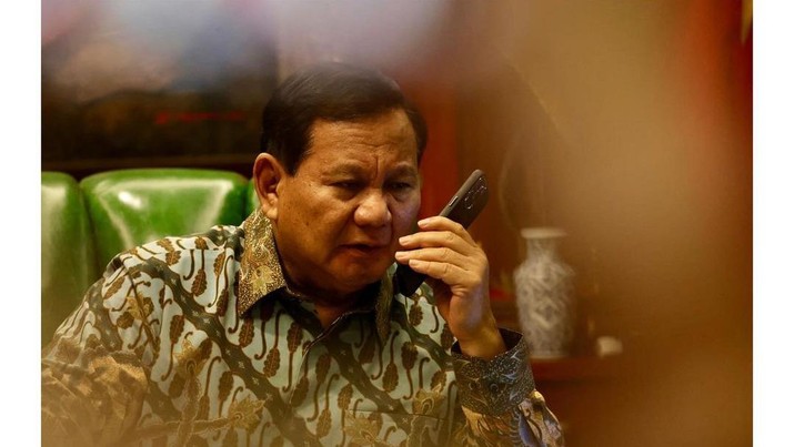 Menteri Pertahanan, Prabowo Subianto (Tangkapan layar instagram @prabowo)