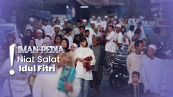 Niat Salat Idul Fitri Lengkap dengan Arti dan Cara Membacanya