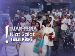 Niat Salat Idul Fitri Lengkap dengan Arti dan Cara Membacanya