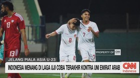 VIDEO: Indonesia Menang di Laga Uji Coba Terakhir Kontra UEA