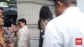 Menteri Jokowi Berlebaran ke Megawati, dari Retno Hingga Sri Mulyani