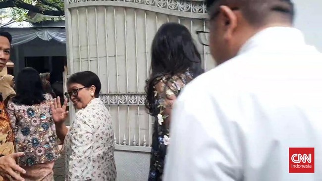 Para Pembantu Jokowi Rayakan Idul Fitri Bersama Megawati