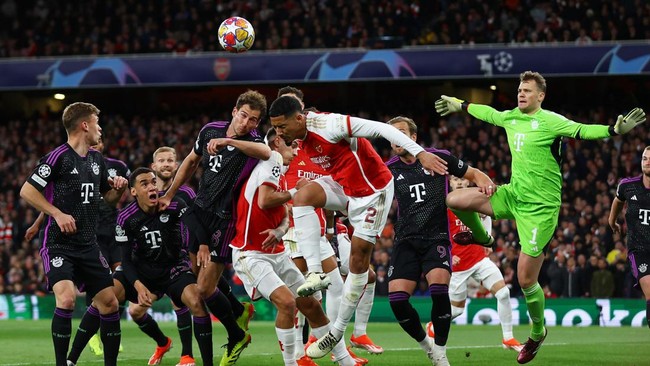 Duel Seru di Liga Champions: Arsenal dan Bayern Berbagi Poin dalam Permainan Imbang yang Menegangkan