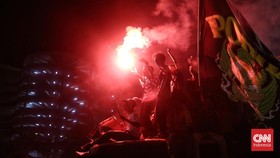FOTO: Gema Takbir di Tanah Abang Jakarta