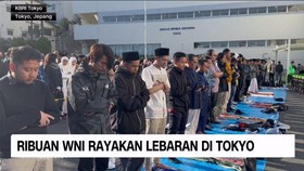 VIDEO: Ribuan WNI Rayakan Lebaran di Tokyo