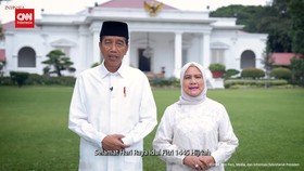 VIDEO: Ucapan Idul Fitri dari Jokowi: Rajut Kembali Persaudaraan