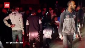 VIDEO: Malam Lebaran, Lima Warga Gaza Tewas karena Serbuan Israel