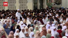 VIDEO: Momen Salat Idulfitri di Masjid Raya Baiturrahman Banda Aceh