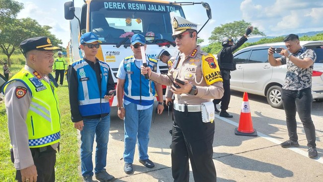 Berdasarkan hasil olah TKP, kepolisian menyatakan belum ditemukan jejak rem di lokasi kecelakaan maut bus Rosalia Indah.