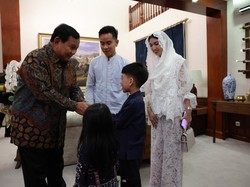 Sederet Tokoh Hadiri Open House Prabowo: Ada Gibran hingga Sandiaga Uno