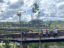 Hampir Jadi, Progres Istana Presiden di IKN Sudah 80%