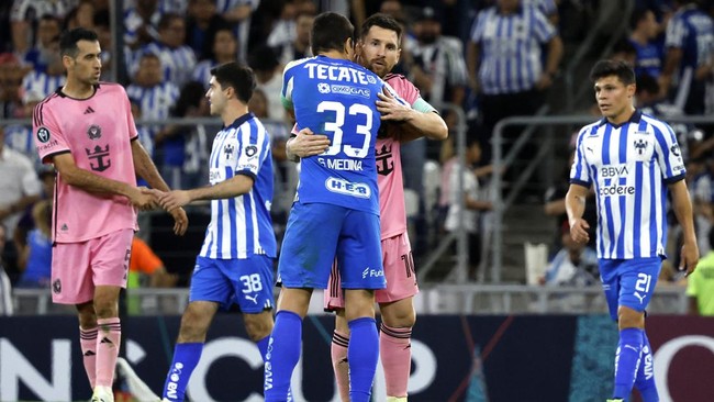 Lionel Messi mendapat cemoohan luar biasa saat Inter Miami kalah di markas Monterrey, seperti yang sering didapat Cristiano Ronaldo saat bermain untuk Al Nassr.