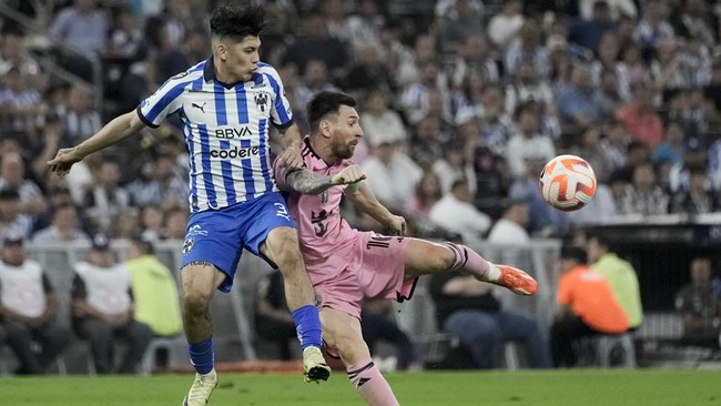 Messi Memukau Saat Inter Miami Terkapar 1-3 di Laga Champions Cup