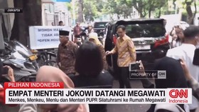 VIDEO: Empat Menteri Jokowi Datangi Megawati