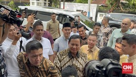 Prabowo Kumpul dengan Petinggi Gerindra Usai Bertemu Jokowi